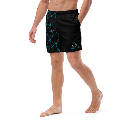 Barbed Wire Quick Dry, Anti Chafe Lined Swim Shorts - F.I.T.H Clothing and Accessories