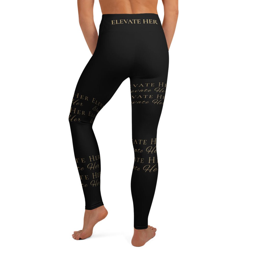 Elevate Her Wrapped Words Yoga Pants - F.I.T.H Clothing and Accessories