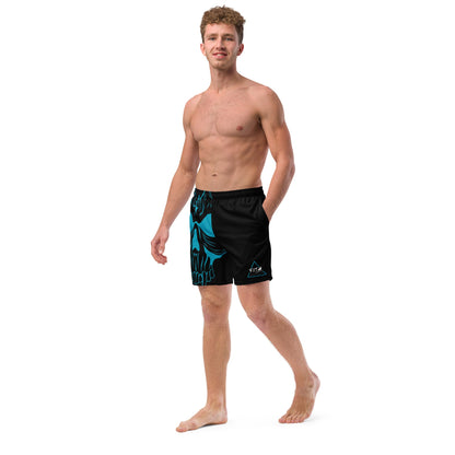 Angry Skull Quick Dry, Anti Chafe Lined Swim Shorts - F.I.T.H Clothing and Accessories