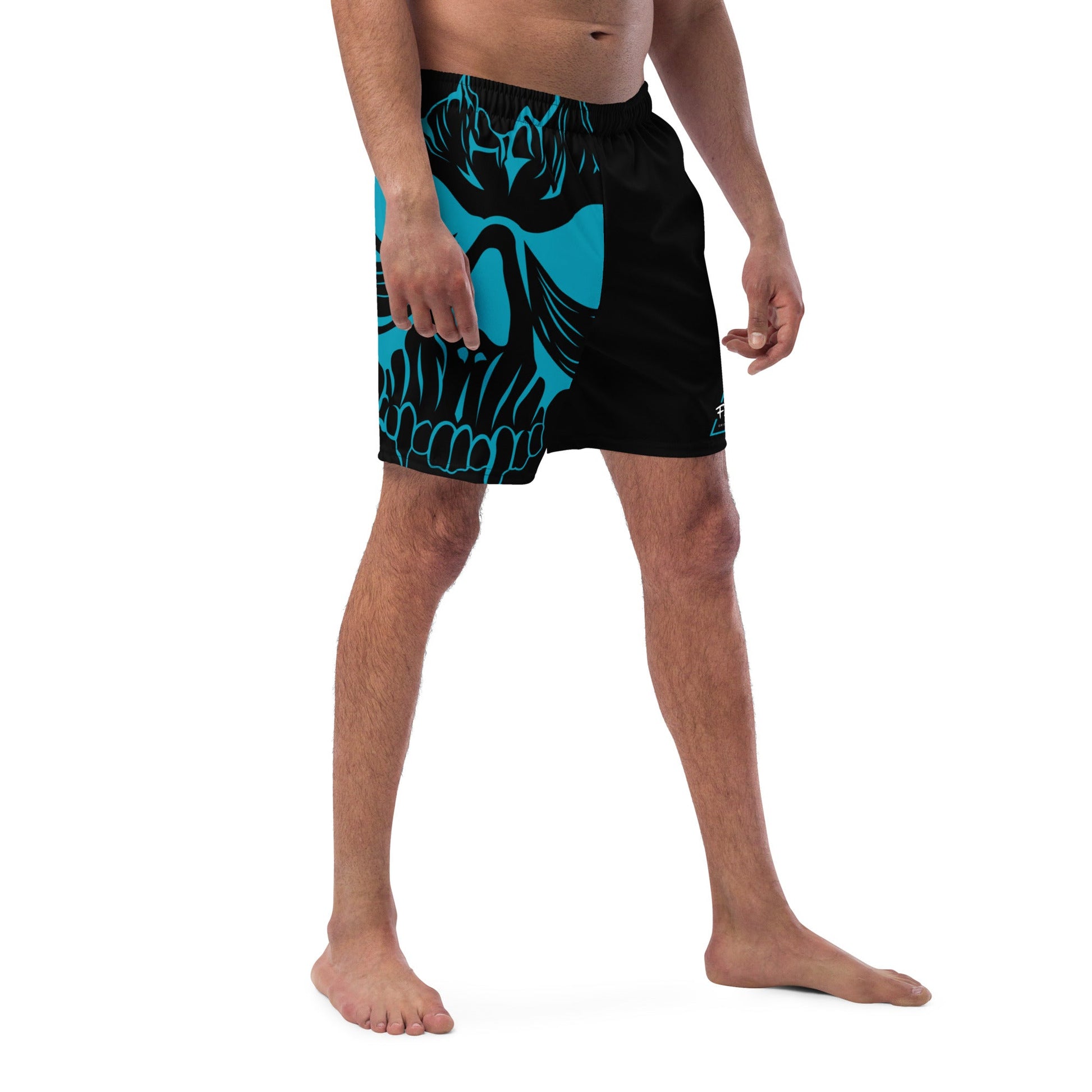 Angry Skull Quick Dry, Anti Chafe Lined Swim Shorts - F.I.T.H Clothing and Accessories