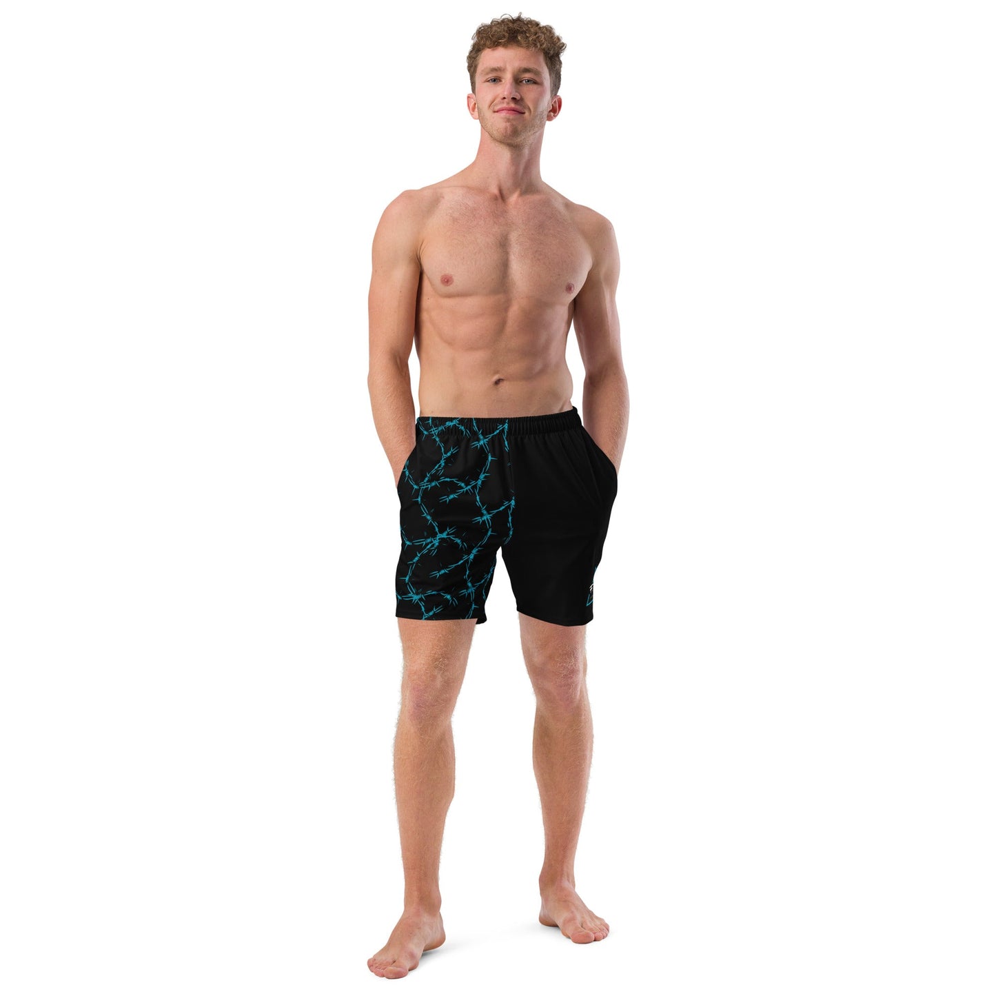 Barbed Wire Quick Dry, Anti Chafe Lined Swim Shorts - F.I.T.H Clothing and Accessories