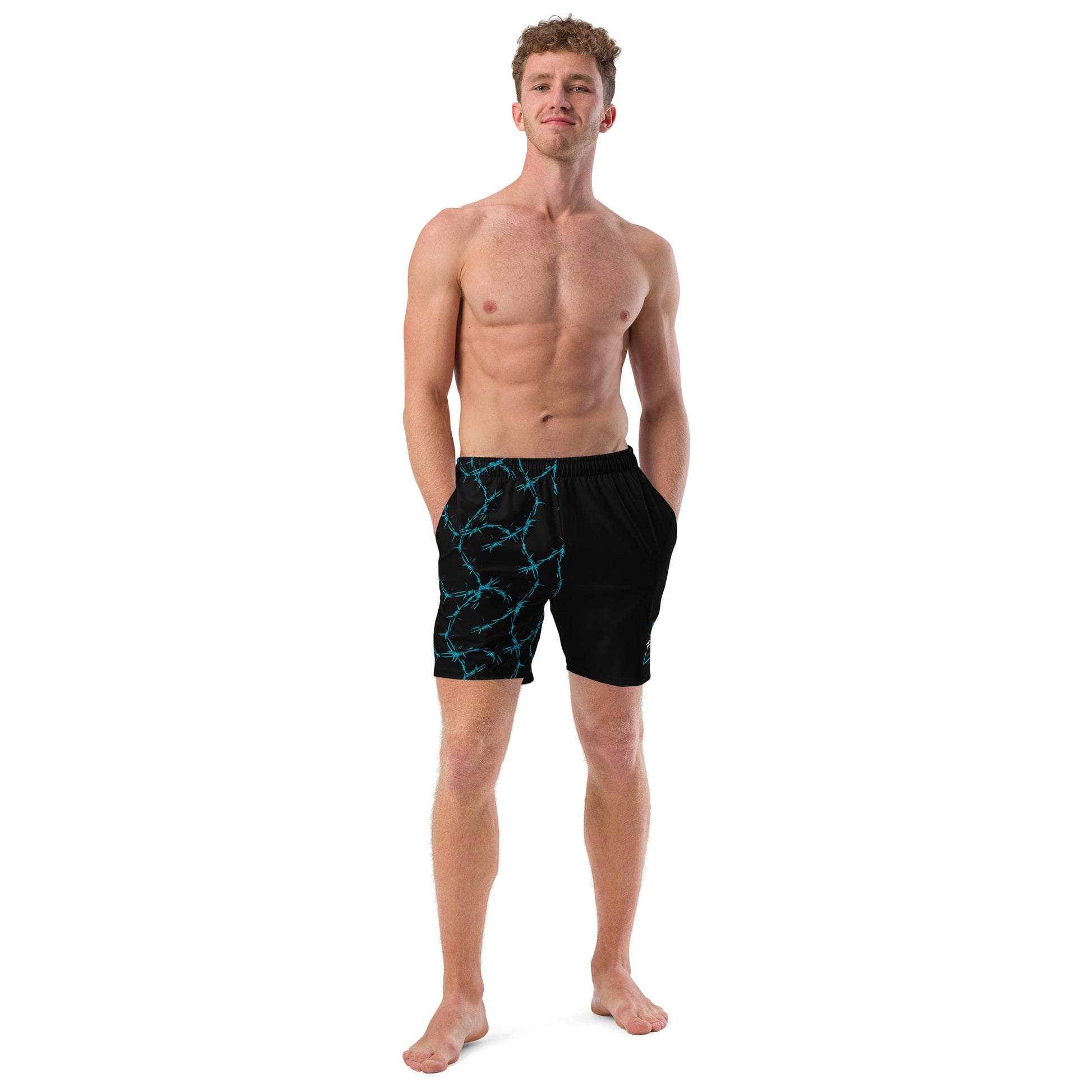 Barbed Wire Quick Dry, Anti Chafe Lined Swim Shorts - F.I.T.H Clothing and Accessories