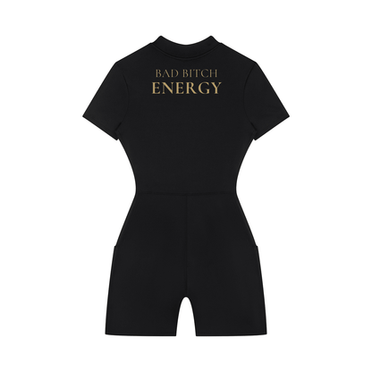 Elevate Her Bad Bitch Energy Romper - F.I.T.H Clothing and Accessories