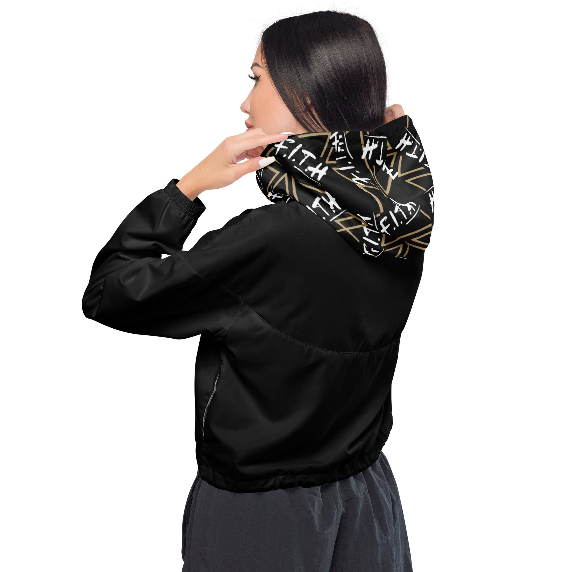 Elevate Her Cropped Windbreaker - F.I.T.H Clothing and Accessories
