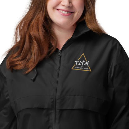 Elevate Her Embroidered Windbreaker - F.I.T.H Clothing and Accessories