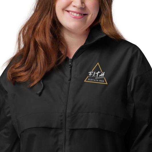 Elevate Her Embroidered Windbreaker - F.I.T.H Clothing and Accessories