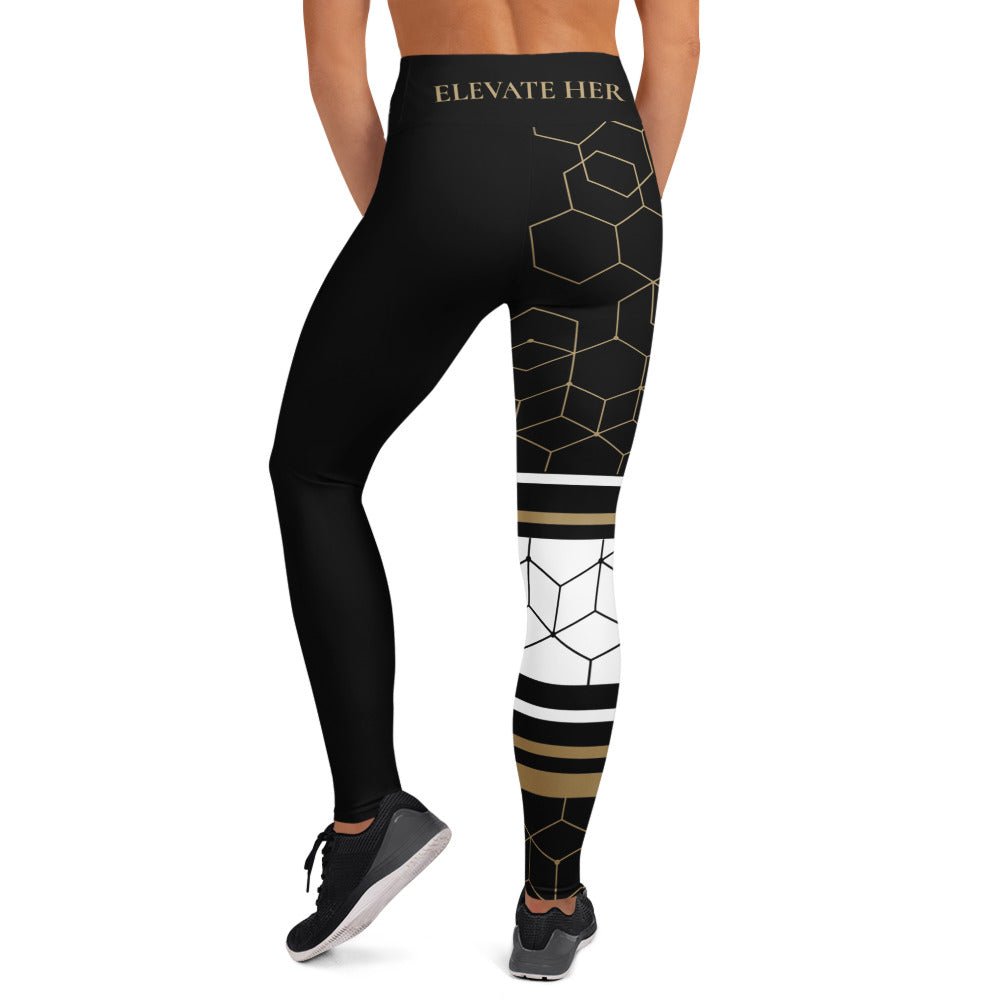 Elevate Her Geometric Yoga Leggings - F.I.T.H Clothing and Accessories