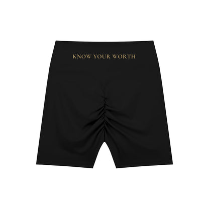 Elevate Her High-Waisted Blend Biker Shorts - F.I.T.H Clothing and Accessories