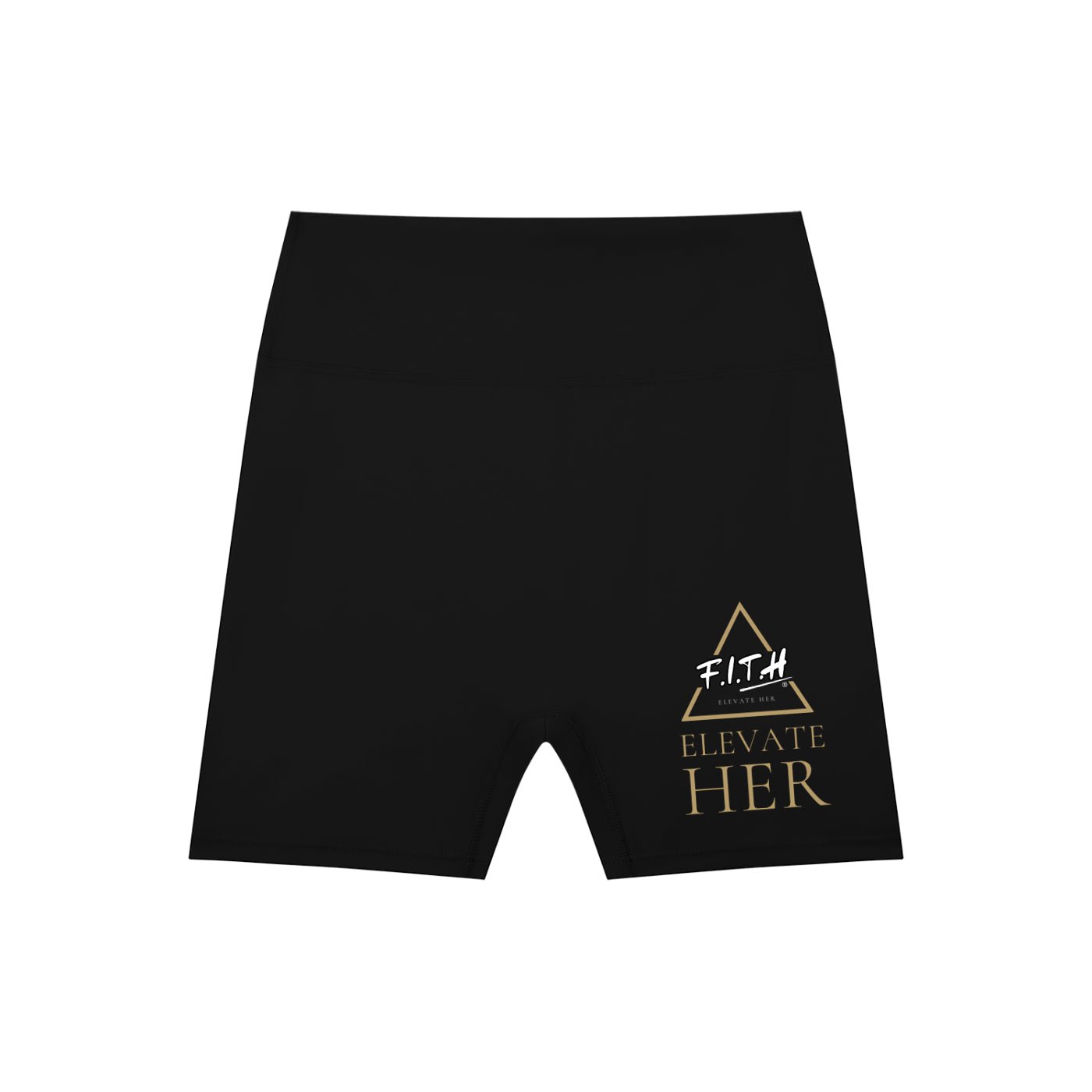 Elevate Her High-Waisted Blend Biker Shorts - F.I.T.H Clothing and Accessories