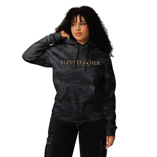 Elevate Her Hoodie's, Camo & Black - F.I.T.H Clothing and Accessories