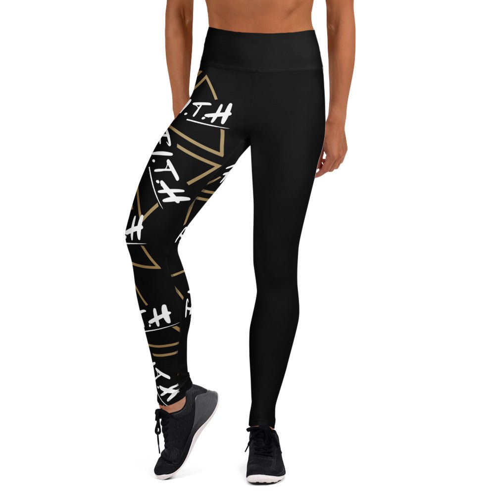 Elevate Her Logo Yoga Leggings - F.I.T.H Clothing and Accessories