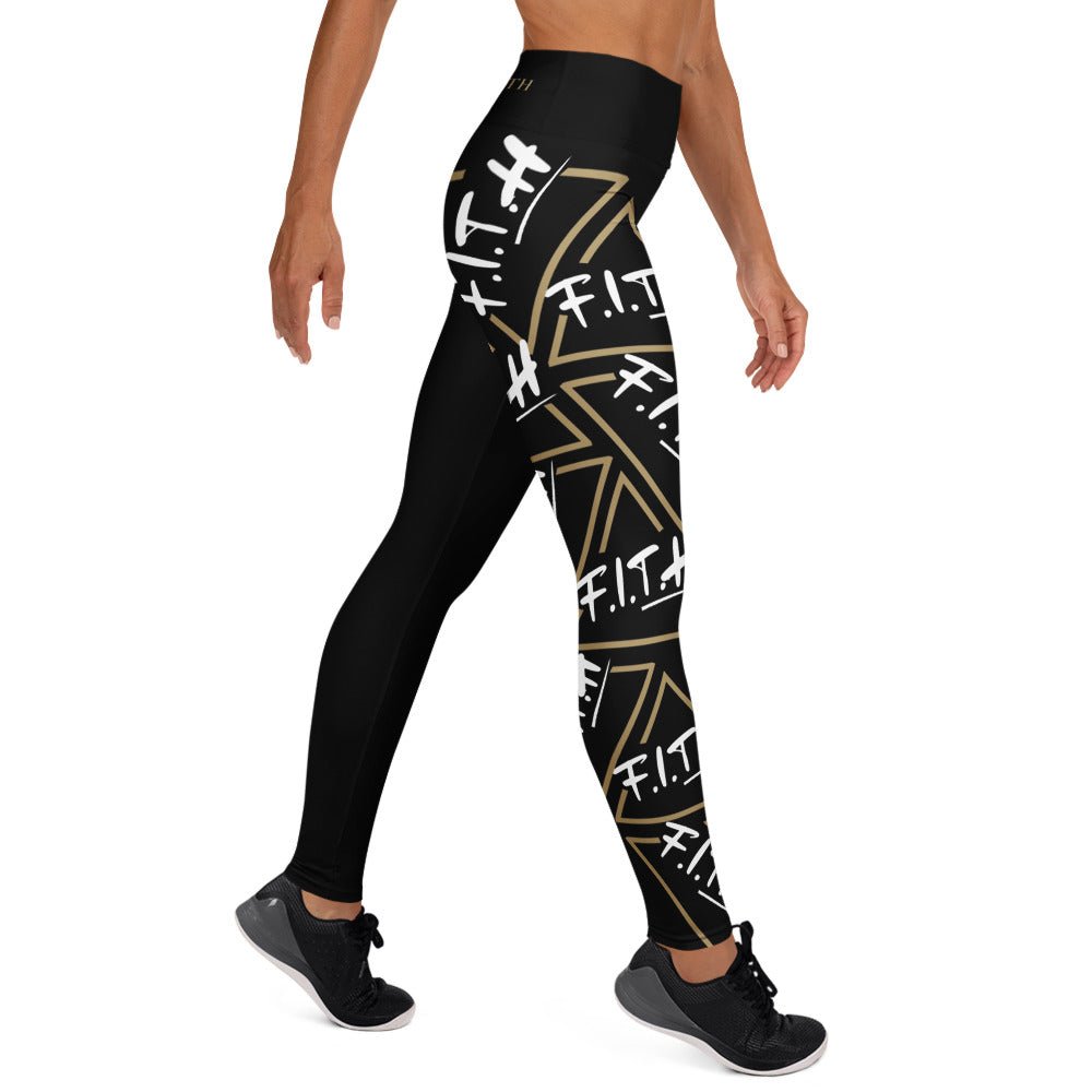 Elevate Her Logo Yoga Leggings - F.I.T.H Clothing and Accessories