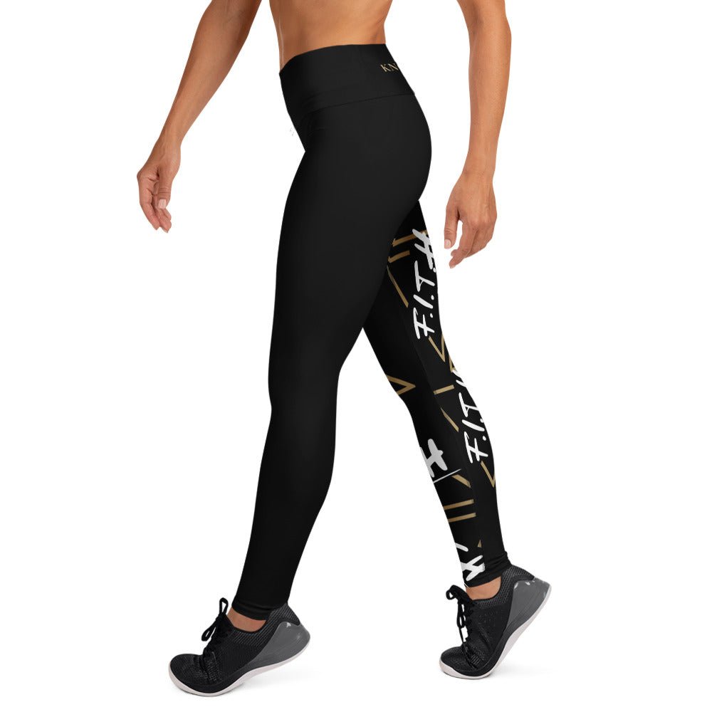 Elevate Her Logo Yoga Leggings - F.I.T.H Clothing and Accessories