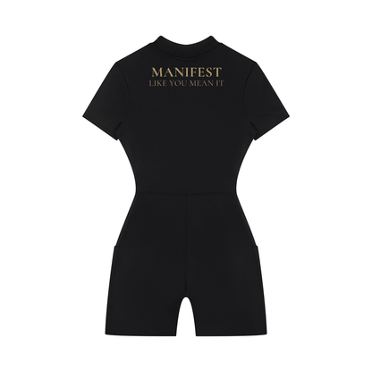 Elevate Her Manifest Like You Mean It Romper - F.I.T.H Clothing and Accessories