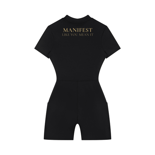 Elevate Her Manifest Like You Mean It Romper - F.I.T.H Clothing and Accessories
