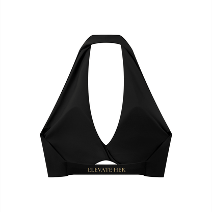Elevate Her Pleated Halter Sports Bra - F.I.T.H Clothing and Accessories