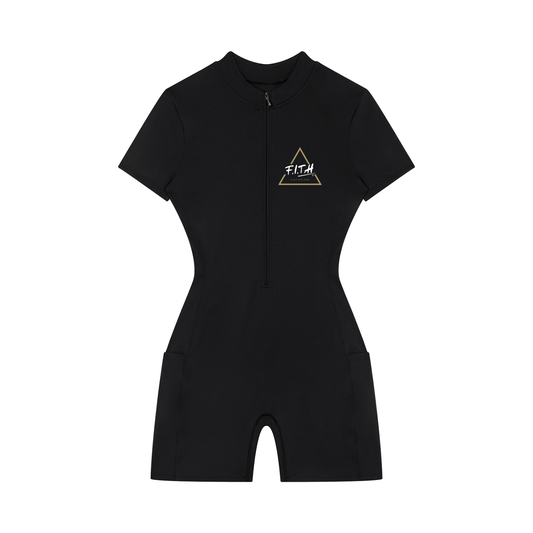 Elevate Her Unf*ckwithable Energy Romper - F.I.T.H Clothing and Accessories