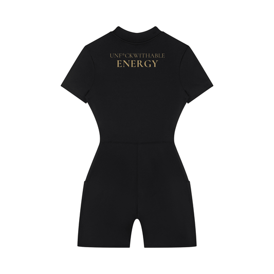 Elevate Her Unf*ckwithable Energy Romper - F.I.T.H Clothing and Accessories