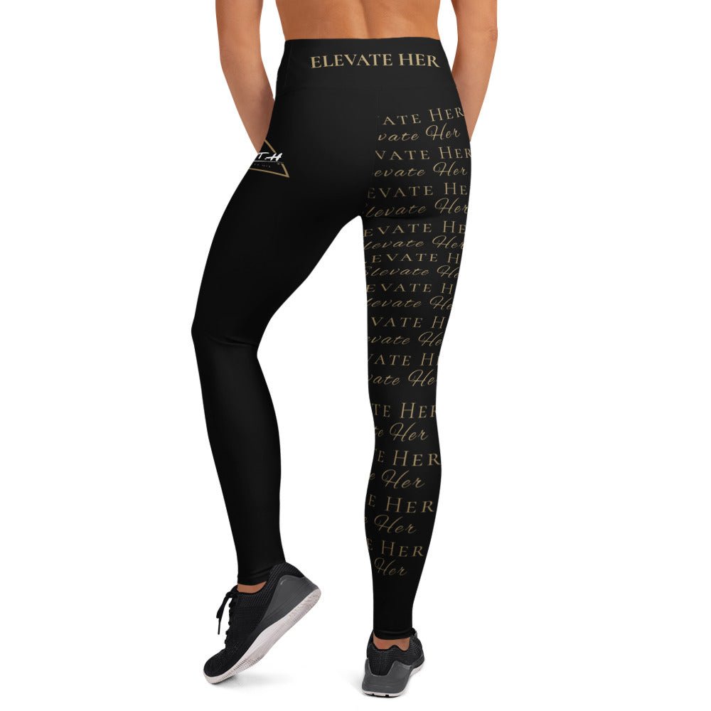 Elevate Her Wrapped Words Yoga Pants - F.I.T.H Clothing and Accessories