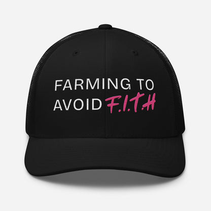 Farming Trucker Cap - F.I.T.H Clothing and Accessories