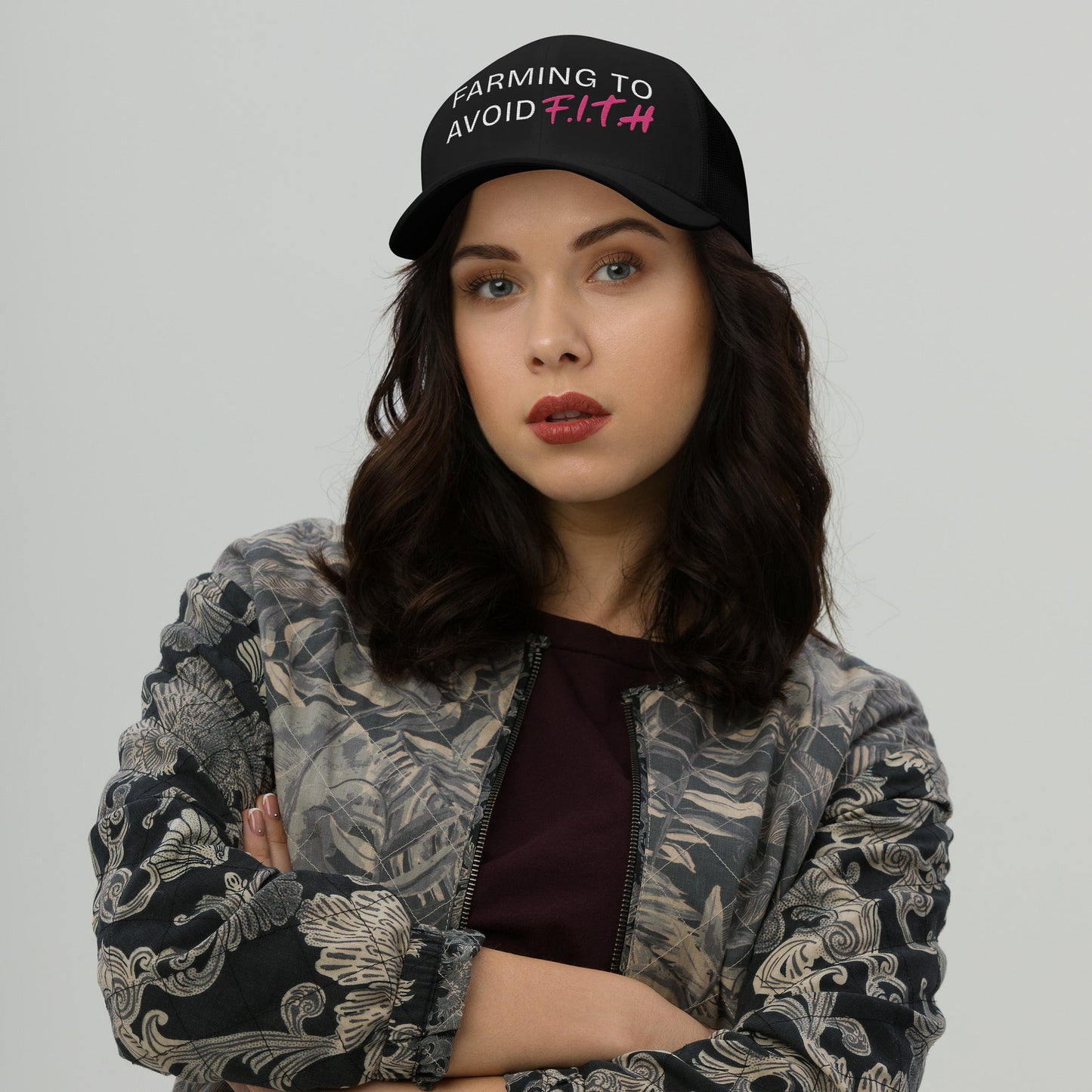 Farming Trucker Cap - F.I.T.H Clothing and Accessories