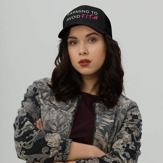 Farming Trucker Cap - F.I.T.H Clothing and Accessories