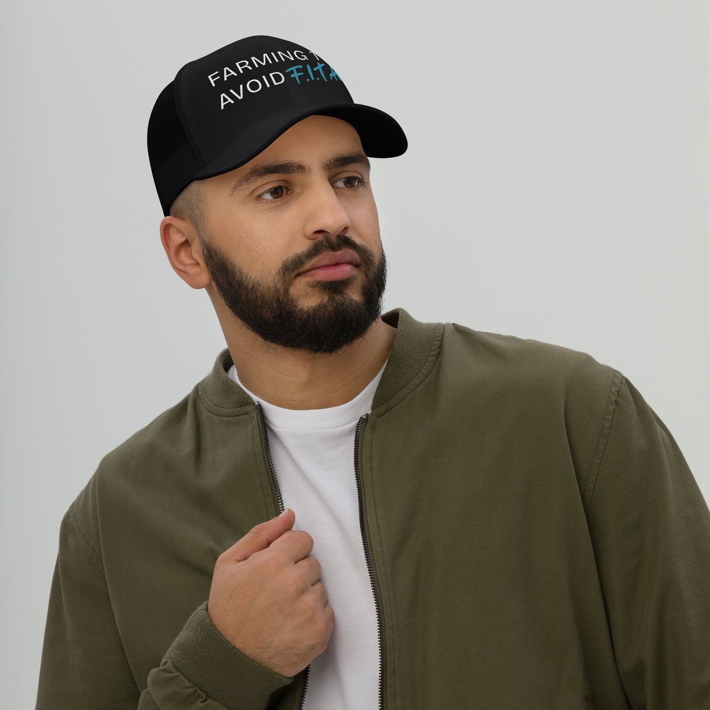 Farming Trucker Cap - F.I.T.H Clothing and Accessories