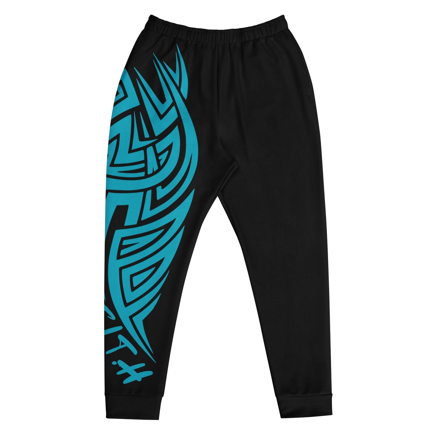 F.I.T.H Blue Full Leg Tribal Men's Joggers - F.I.T.H Clothing and Accessories