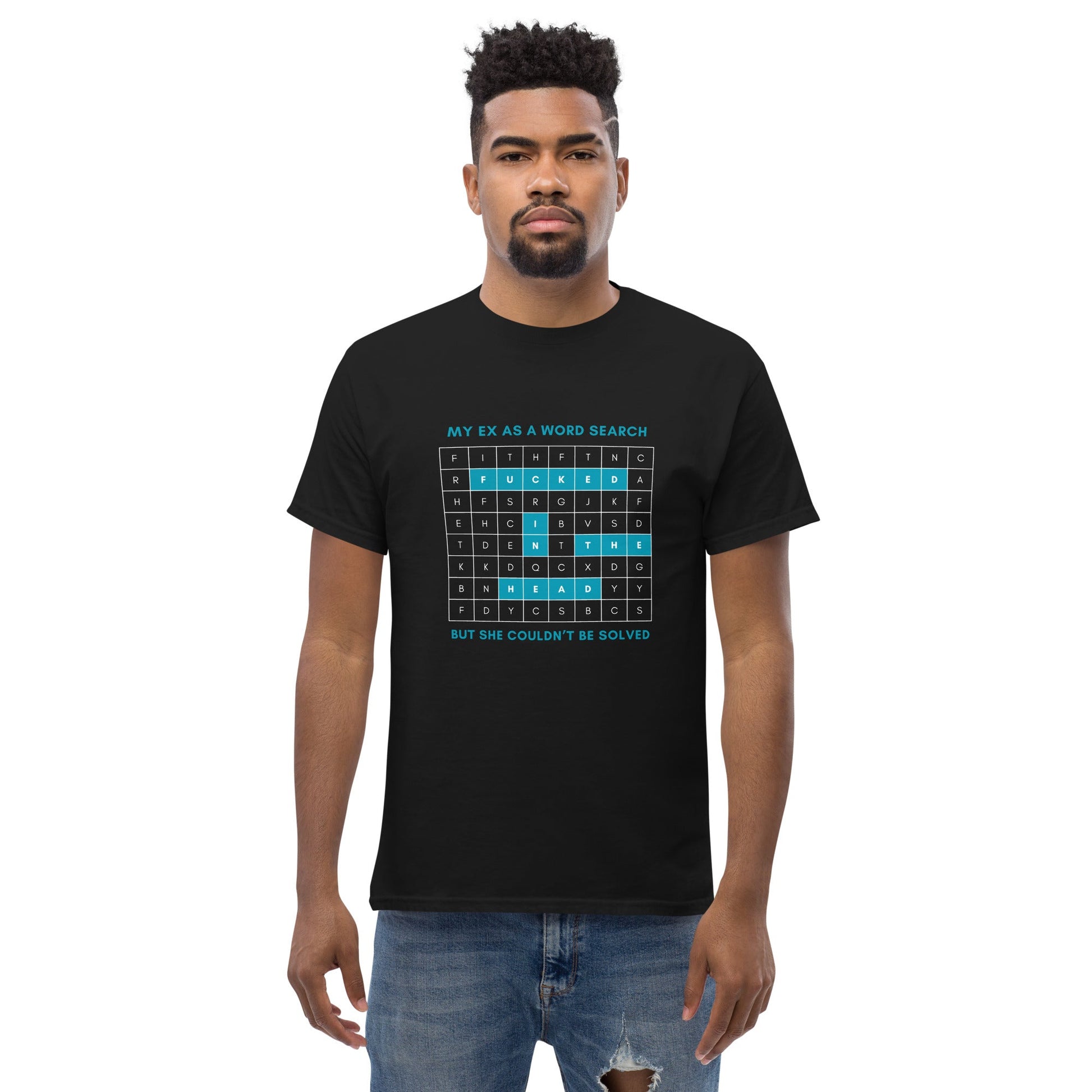 F.I.T.H Ex Word Search Men's T-Shirt - F.I.T.H Clothing and Accessories