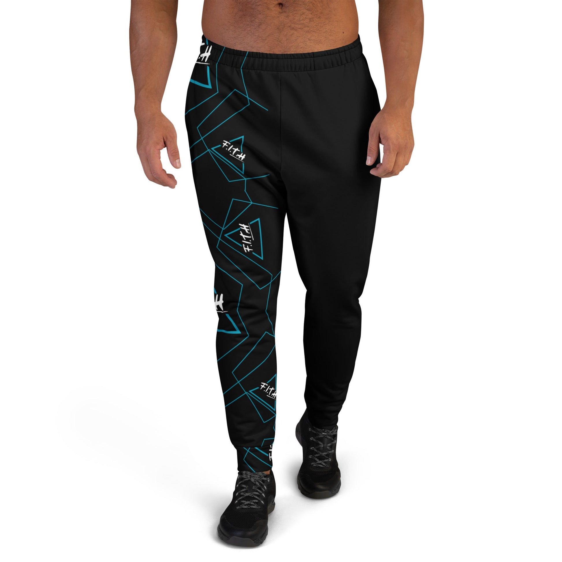 F.I.T.H Geometric Men's Joggers - F.I.T.H Clothing and Accessories