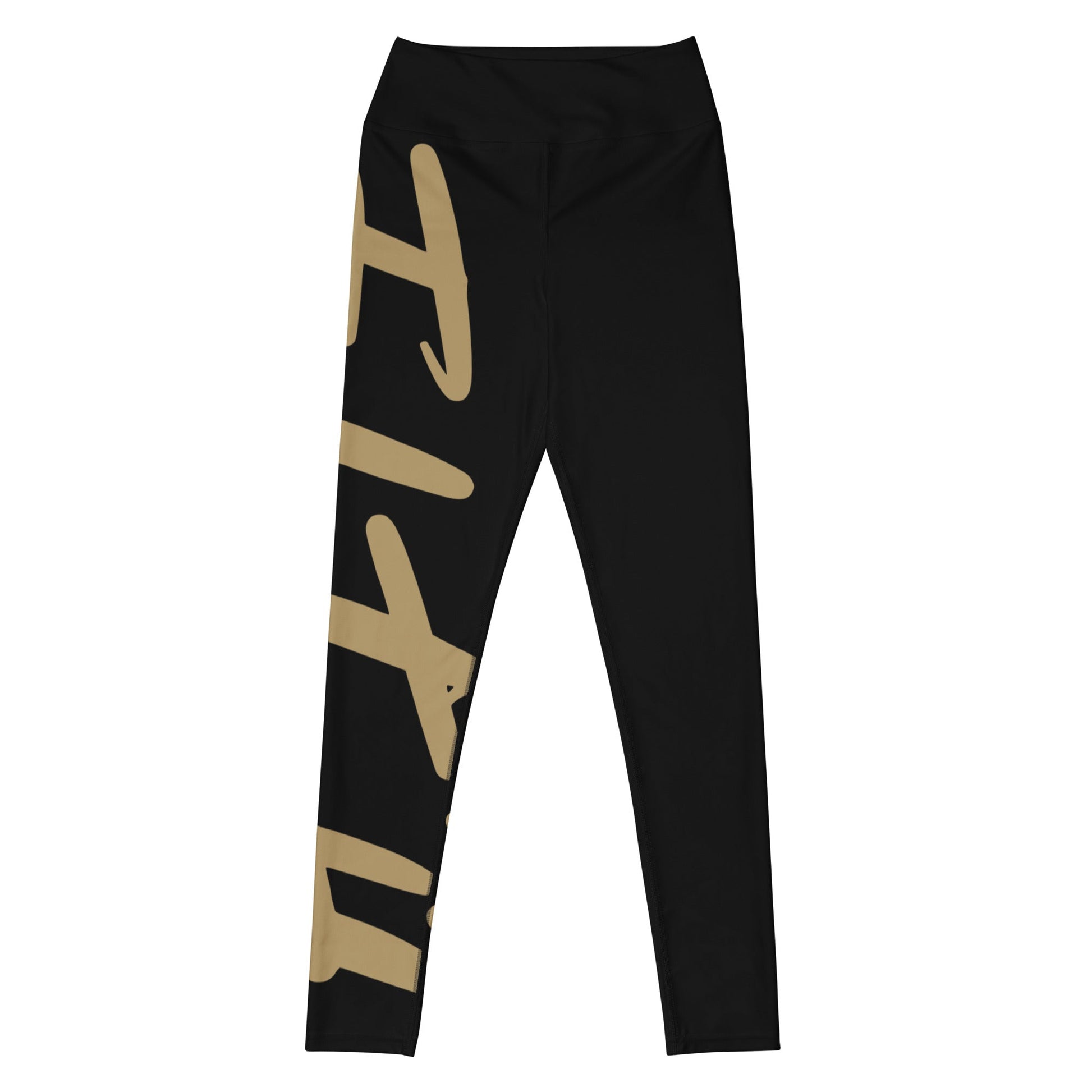 F.I.T.H Gold Yoga Leggings - F.I.T.H Clothing and Accessories