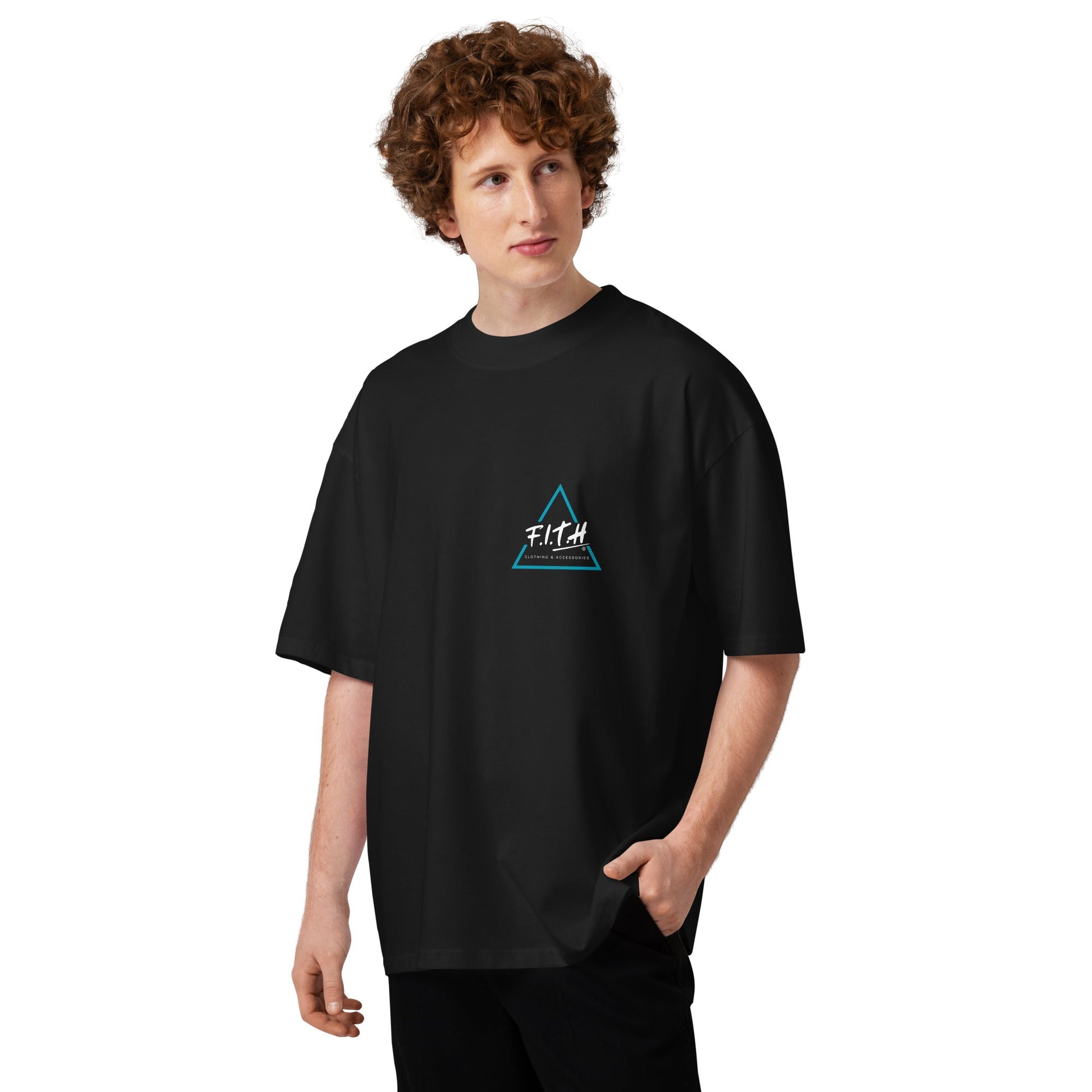 F.I.T.H Logo Over sized Men's T-shirt - F.I.T.H Clothing and Accessories