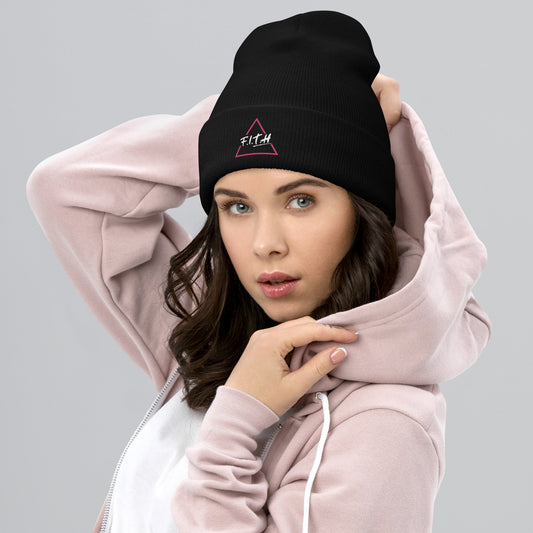 F.I.T.H Pink Cuffed Beanie - F.I.T.H Clothing and Accessories