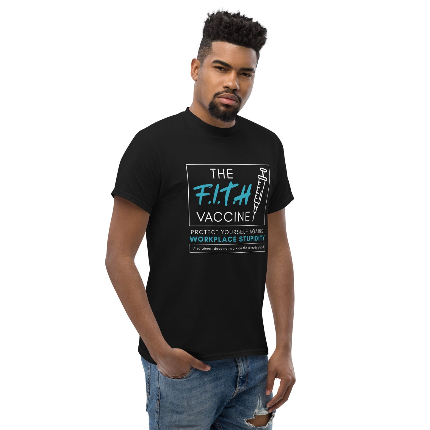 F.I.T.H Vaccine Men's T-Shirt - F.I.T.H Clothing and Accessories