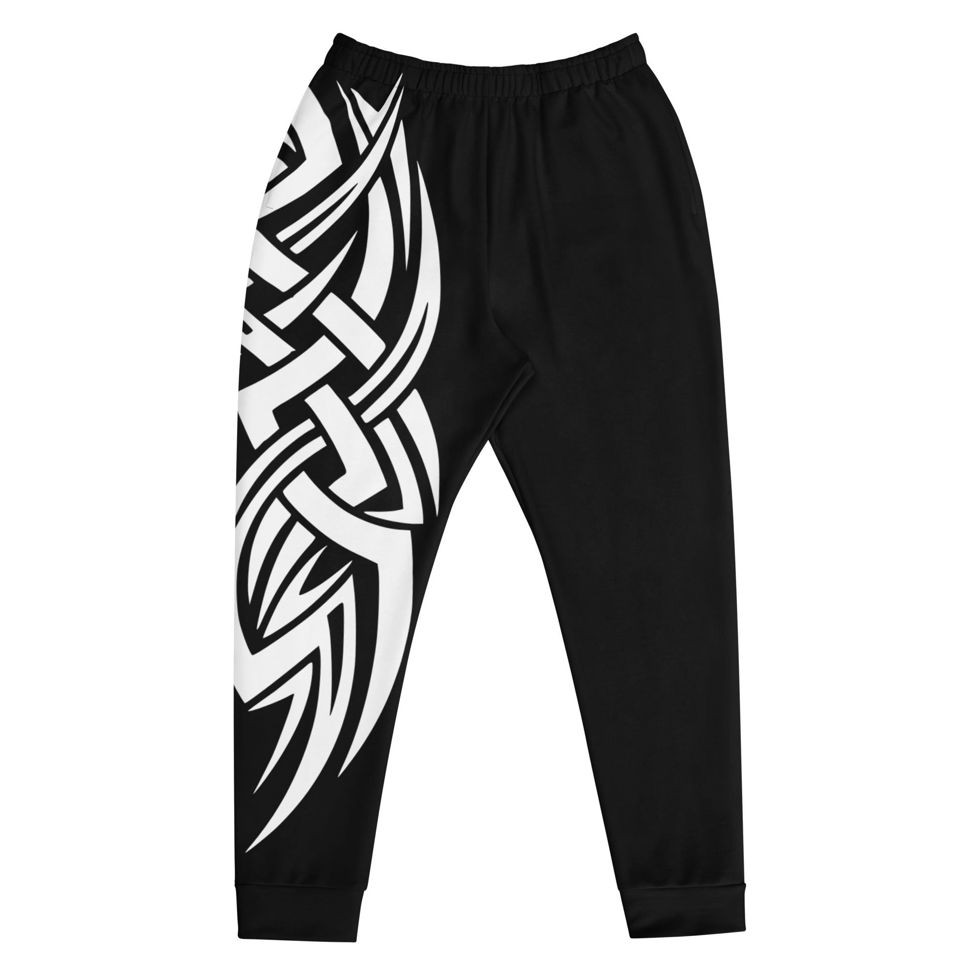 F.I.T.H White Tribal Men's Joggers - F.I.T.H Clothing and Accessories