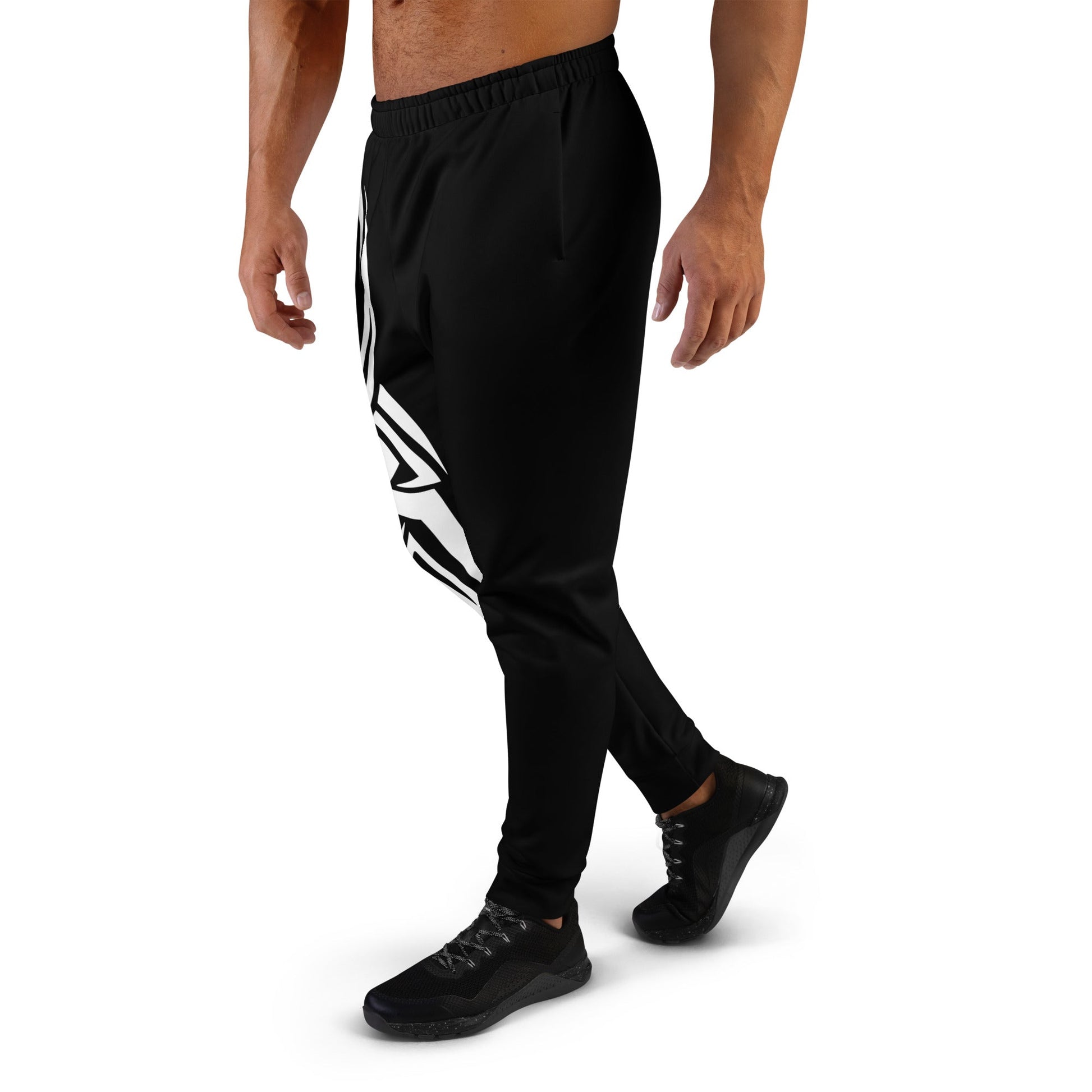 F.I.T.H White Tribal Men's Joggers - F.I.T.H Clothing and Accessories