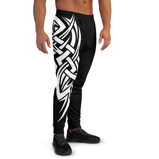 F.I.T.H White Tribal Men's Joggers - F.I.T.H Clothing and Accessories