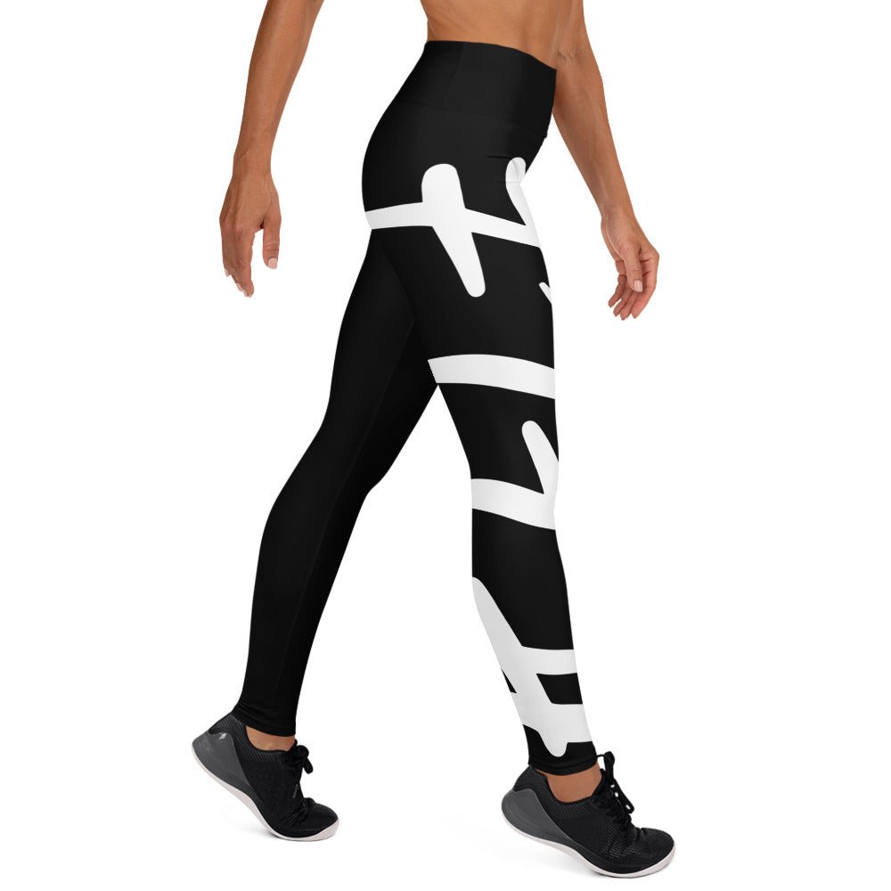 F.I.T.H White Yoga Leggings - F.I.T.H Clothing and Accessories