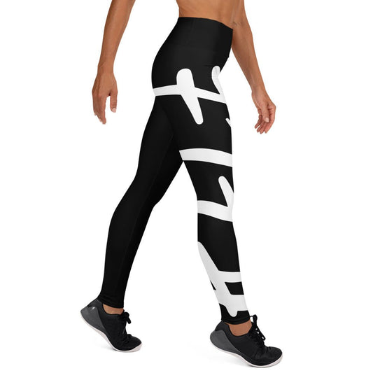 F.I.T.H White Yoga Leggings - F.I.T.H Clothing and Accessories