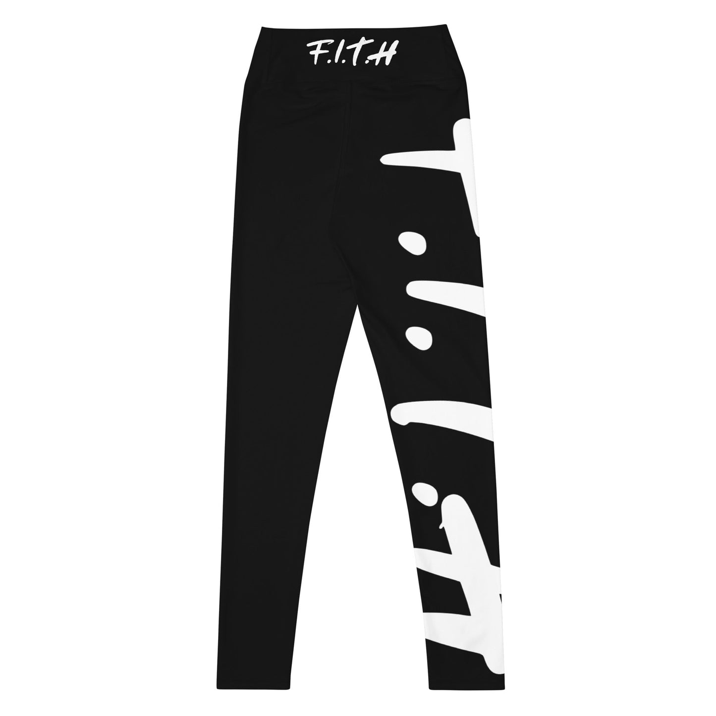 F.I.T.H White Yoga Leggings - F.I.T.H Clothing and Accessories
