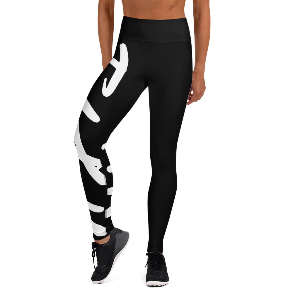 F.I.T.H White Yoga Leggings - F.I.T.H Clothing and Accessories