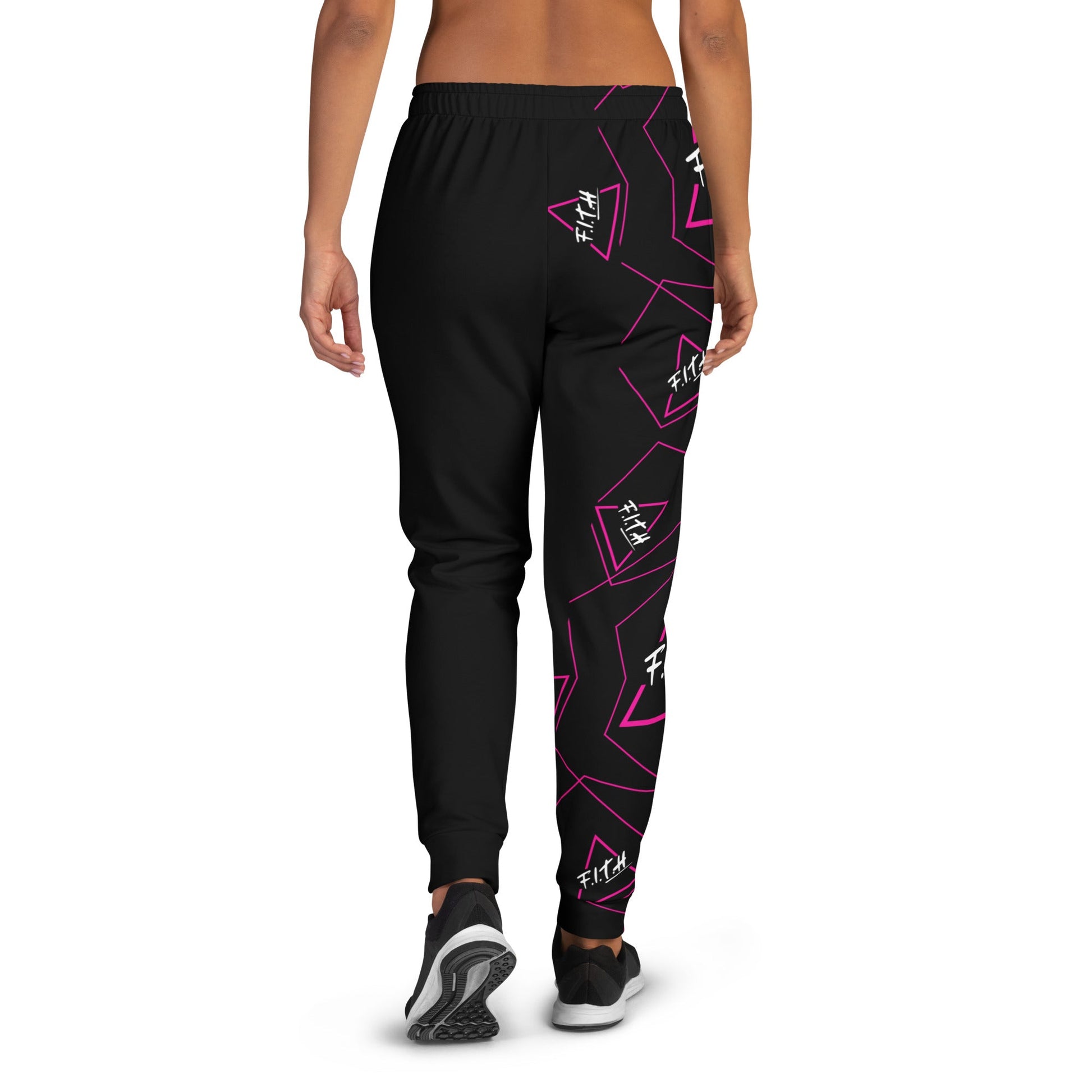 F.I.T.H Women's Geometric Joggers - F.I.T.H Clothing and Accessories