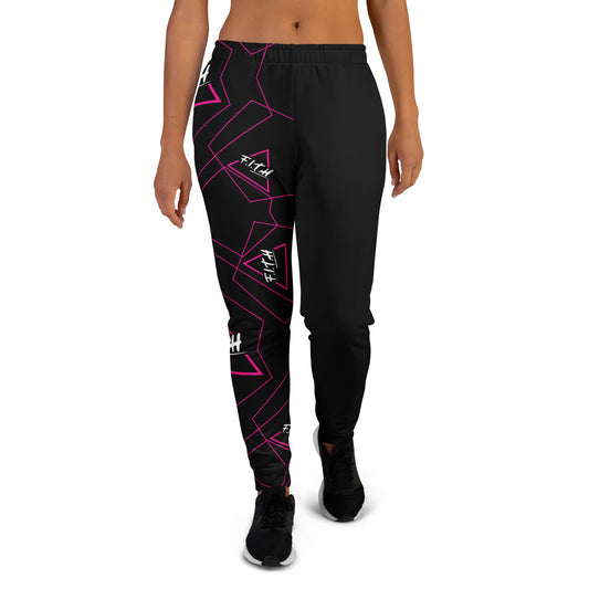F.I.T.H Women's Geometric Joggers - F.I.T.H Clothing and Accessories