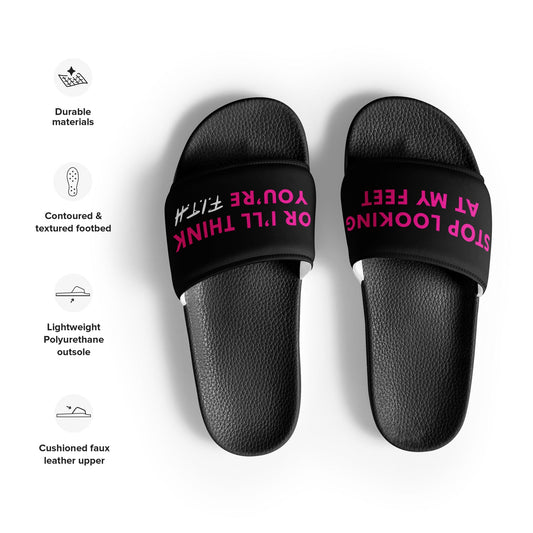 F.I.T.H Women's Slides - F.I.T.H Clothing and Accessories