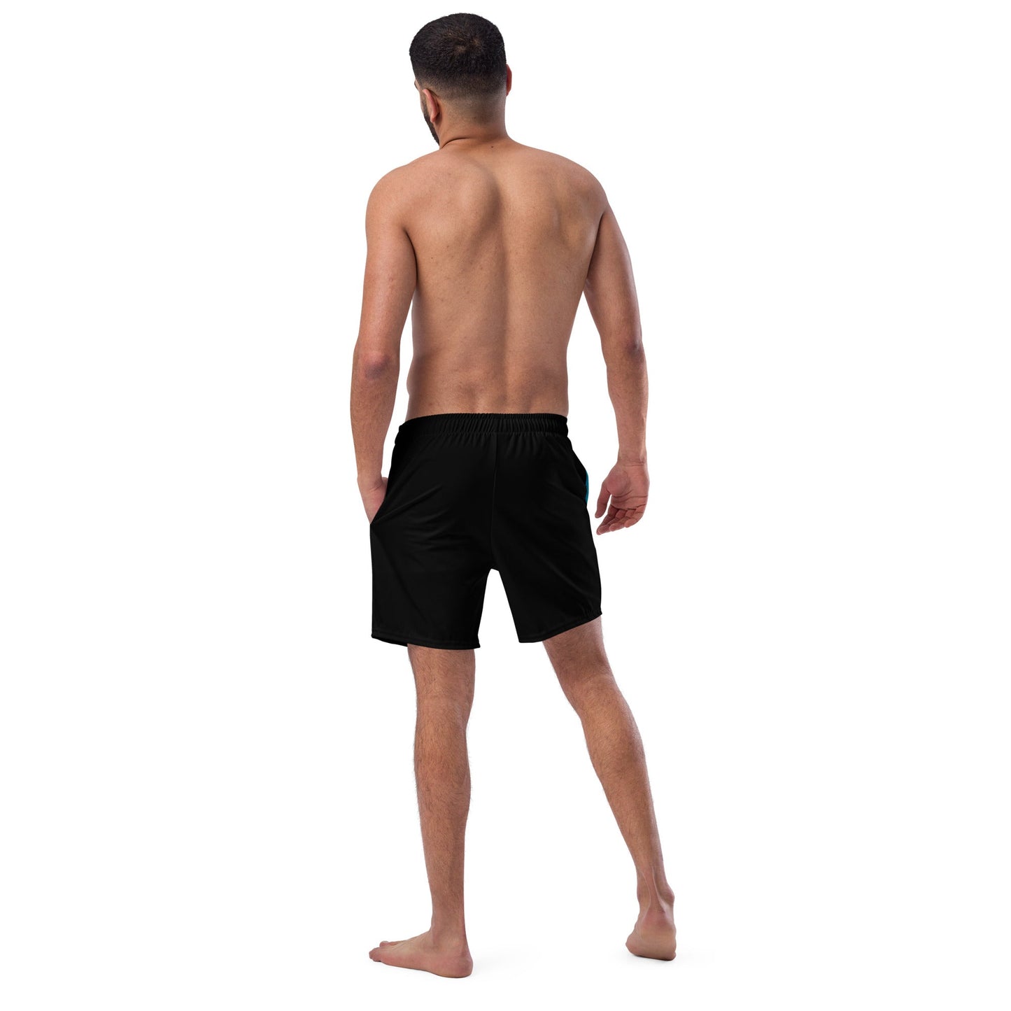 Full Tribal Men's Quick Dry, Anti Chafe Lined Swim Shorts - F.I.T.H Clothing and Accessories