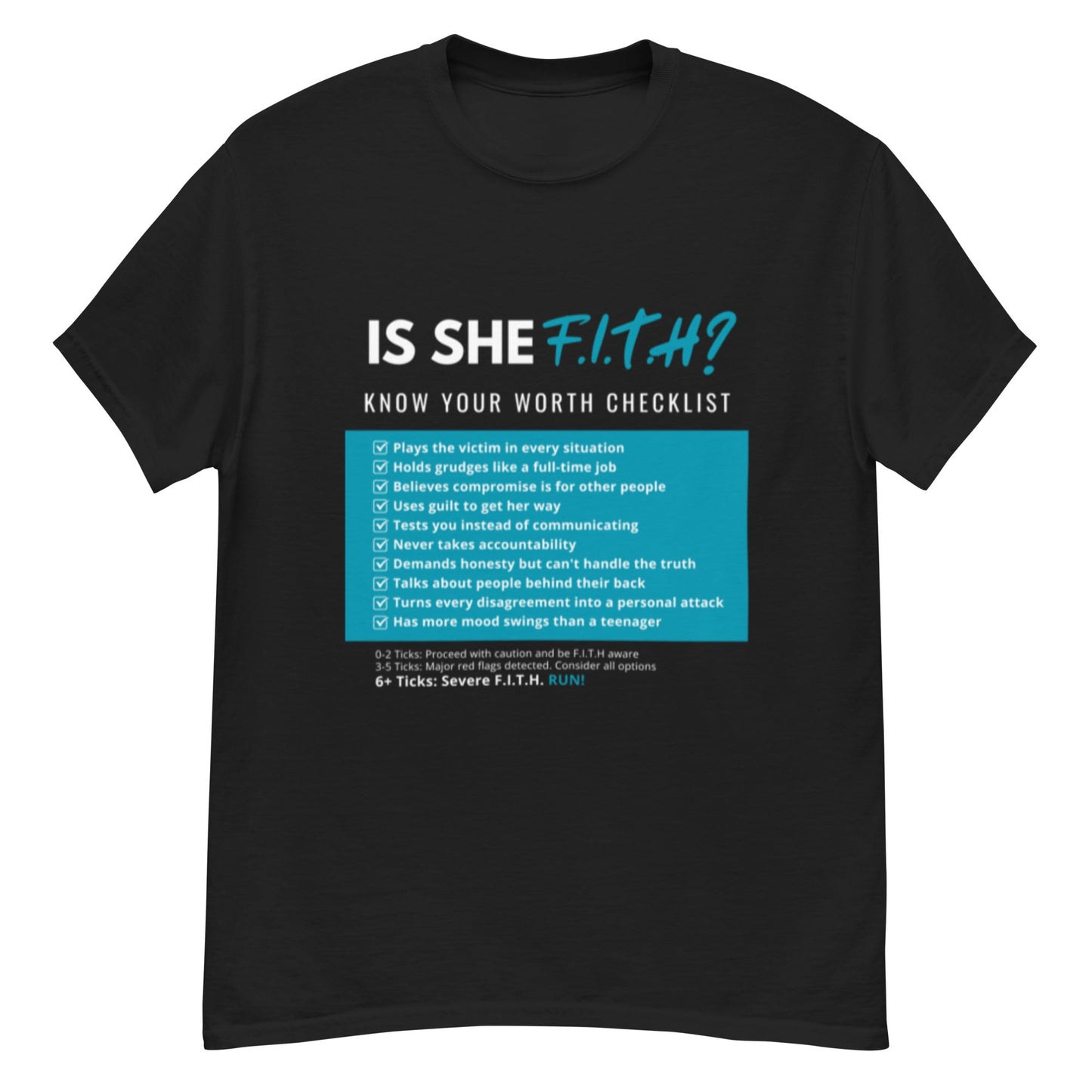 Is She F.I.T.H? Men's T-Shirt - F.I.T.H Clothing and Accessories