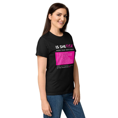 Is She F.I.T.H? Women's T-Shirt - F.I.T.H Clothing and Accessories