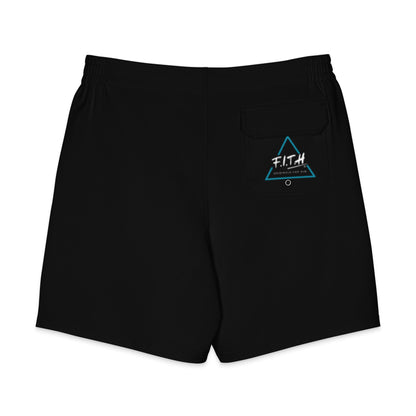 Men's Geometric Board Shorts - F.I.T.H Clothing and Accessories