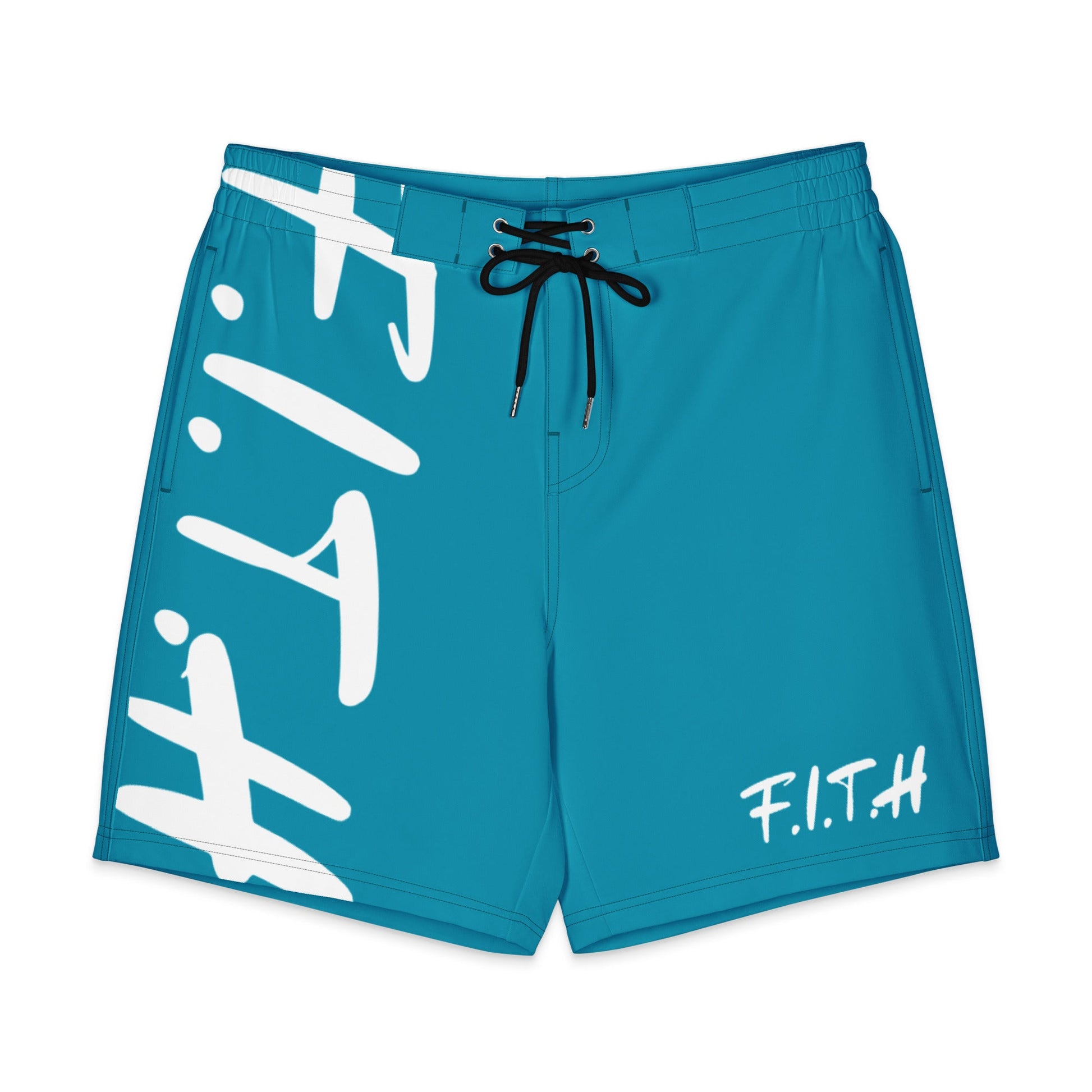 Men's Teal F.I.T.H Board Shorts - F.I.T.H Clothing and Accessories