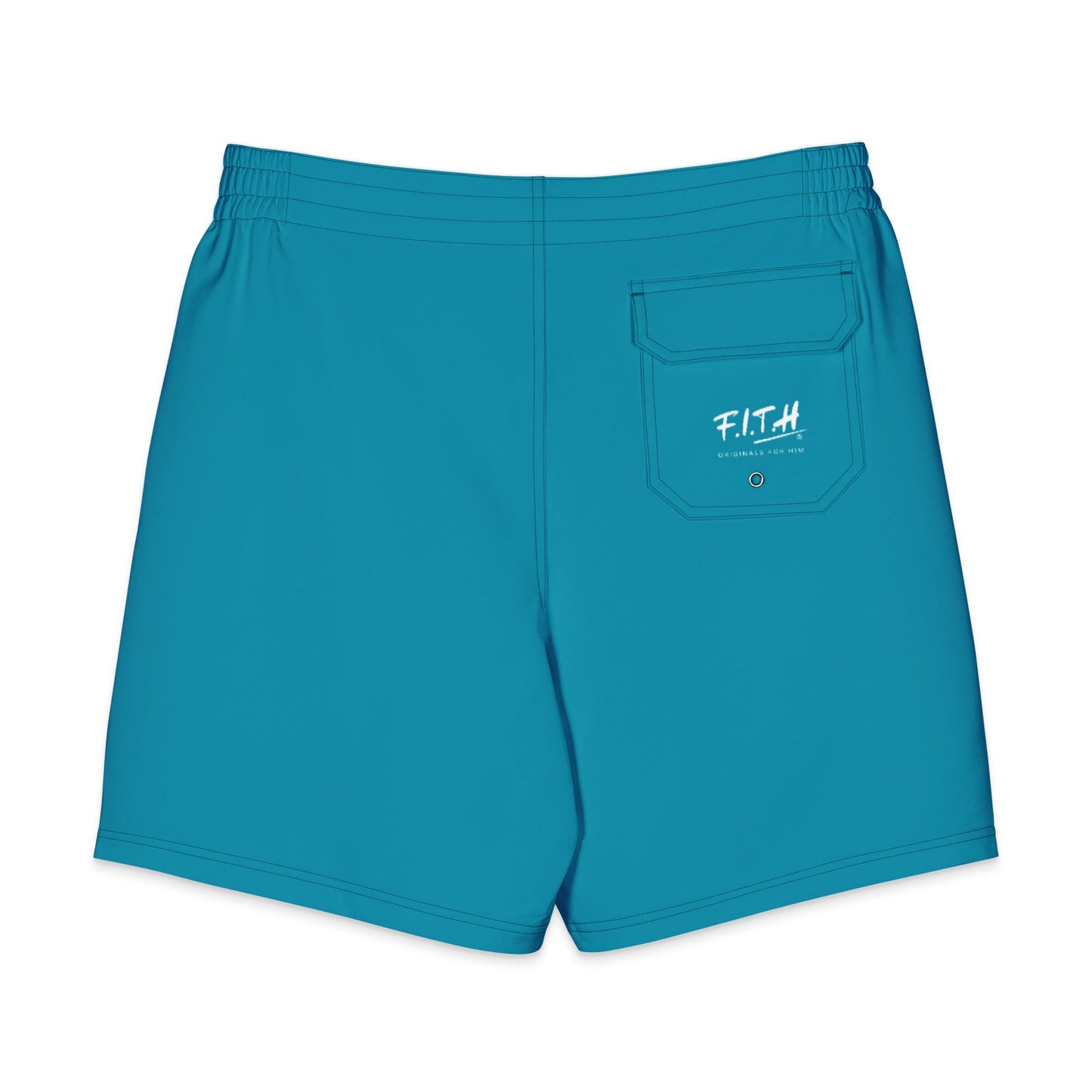 Men's Teal F.I.T.H Board Shorts - F.I.T.H Clothing and Accessories